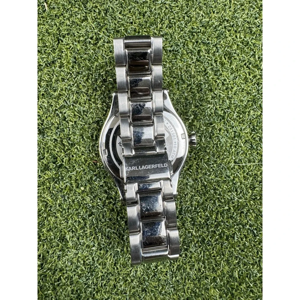 Karl Lagerfeld‎ KL-1204 Launch 2013 Stainless Steel Silver Watch